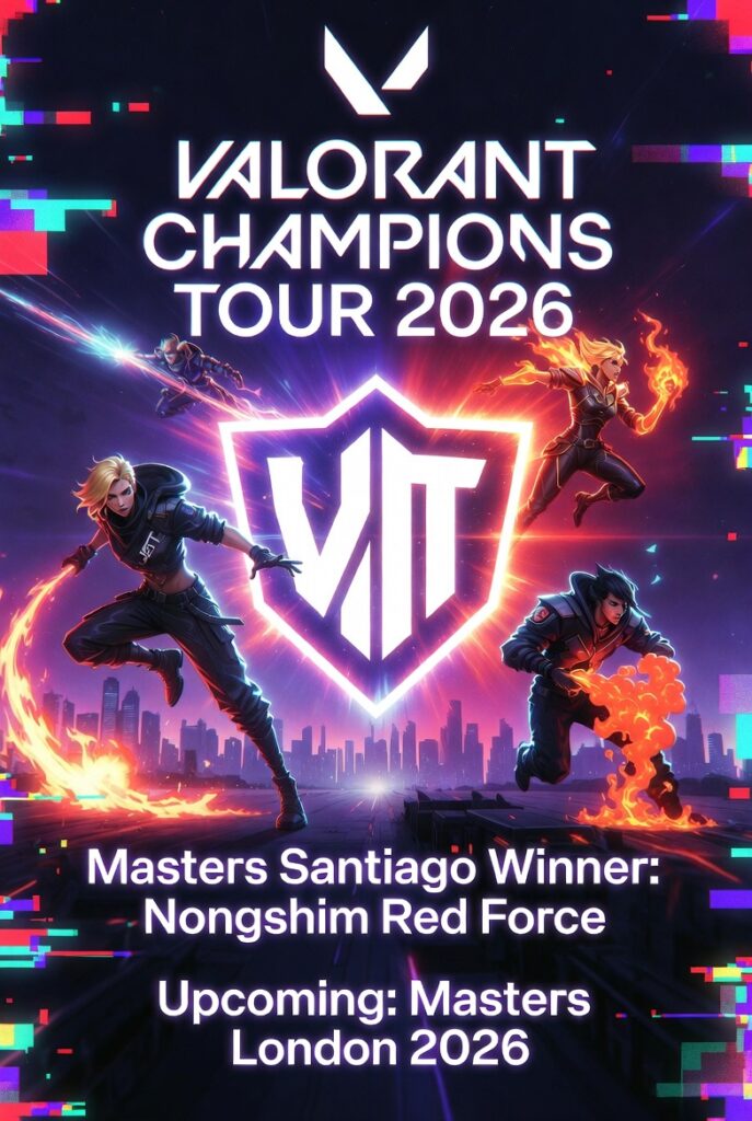 Valorant Tournament 2026 latest news and Masters Santiago winner Nongshim RedForce